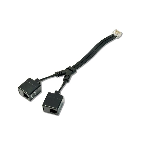 Y-Kabel zur Anschaltung Aktiv-Lautsprecher/Mikrofon