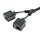 Y-Kabel zur Anschaltung Aktiv-Lautsprecher/Mikrofon