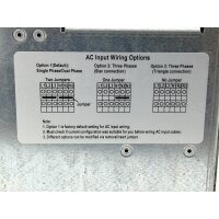 Stromversorgung UACD-A (Primary Shelf LP) f&uuml;r Rectifier 1 - 3