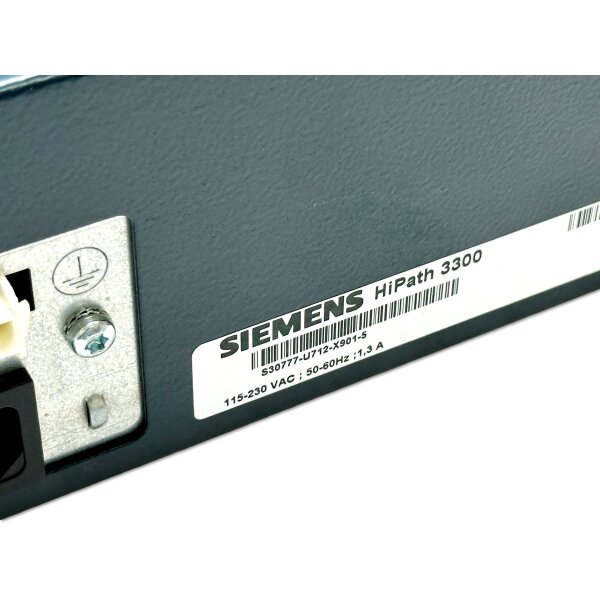 Produktbild von Siemens Hipath 3300 MMC V9 – 19 Zoll, LIM/ EVM/ EXM, Generalüberholt Mit Software